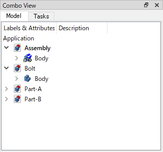 Fig. Makes link to Body in Bolt file