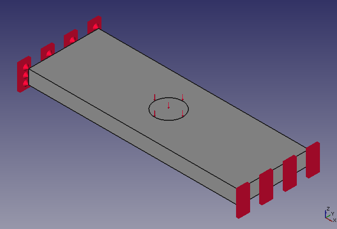 Fig. Sets load only in circular region