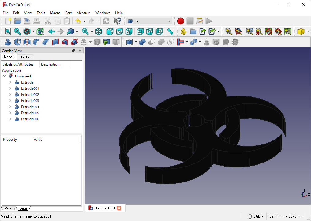 Fig. Extrusion result