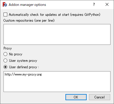 Fig. Addon  manager configuration