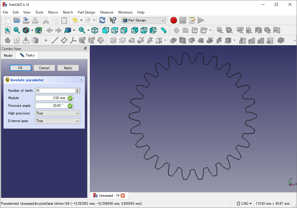 InvoluteGear