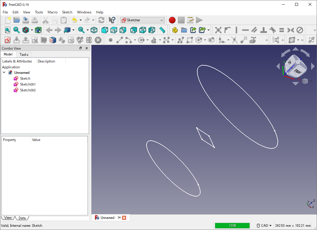 FreeCad Tutorial Combine Draft and Sketch to simplify Modeling Dont get  stuck in 2D explore 3D  YouTube