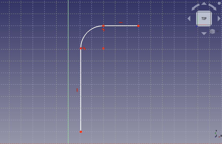 図. 連続線の作成