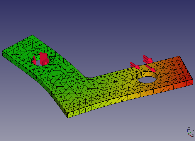 Deformation of the shape