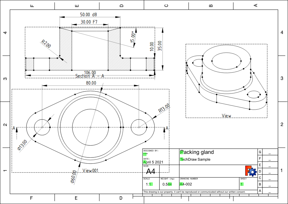 TechDraw Workbench - FreeCAD Documentation