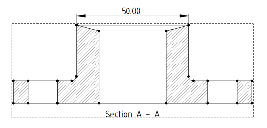 Fig. Adding a horizontal length dimension