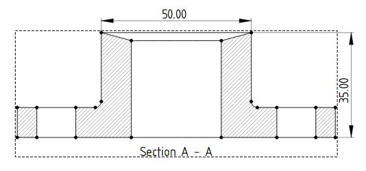 Fig. Adding a vertical length dimension