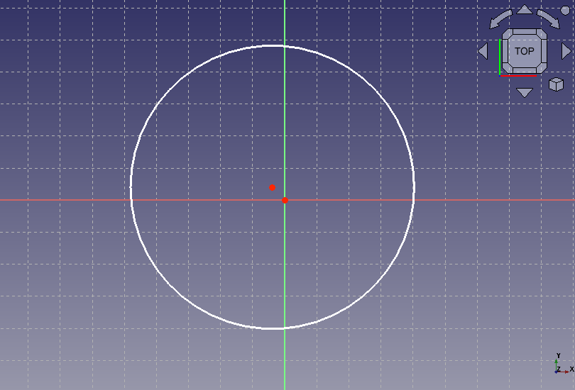 Drawing a circle