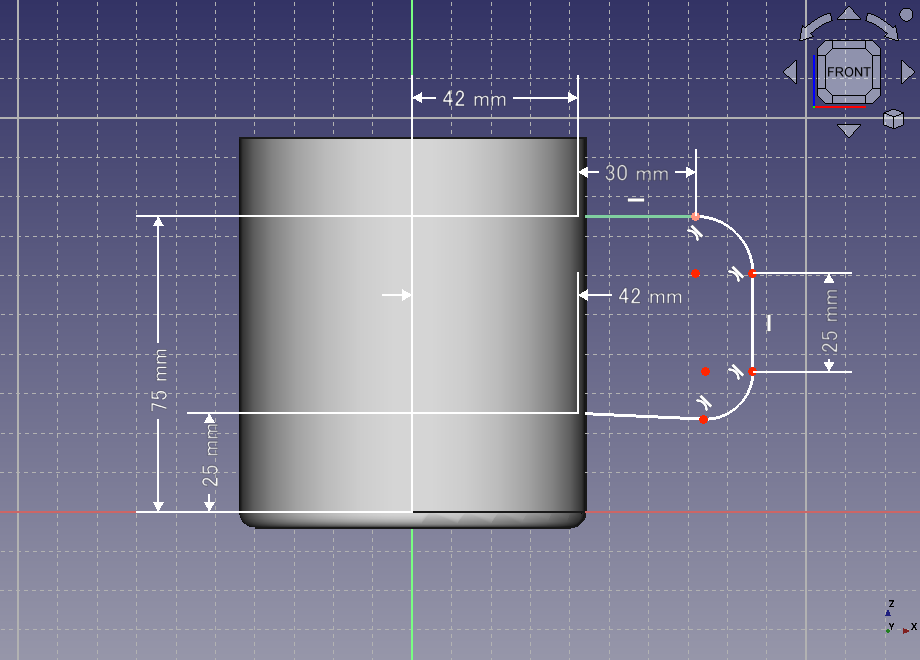 Constraining the horizontal/vertical dimension