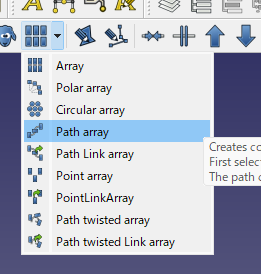 Draft_PathArray-tool