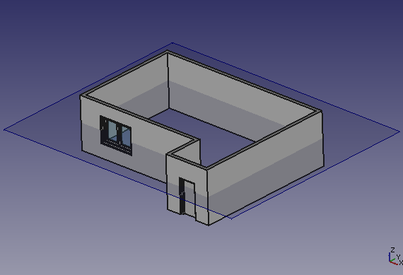 TechDraw-arch-view1