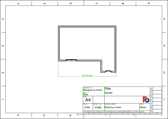 TechDraw-arch-view2