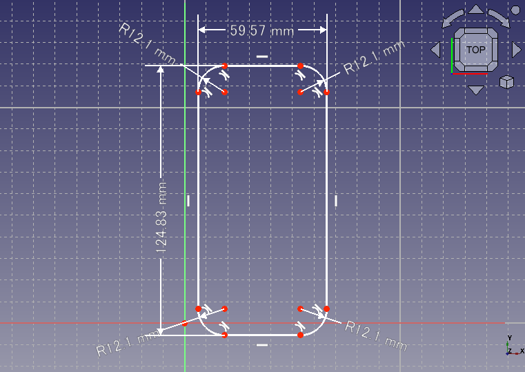 Constraints vertical/horizontal length