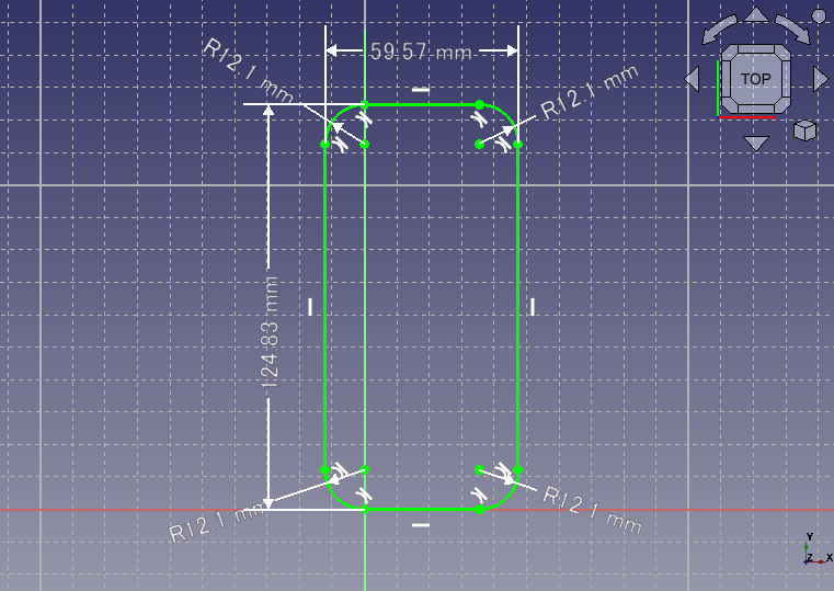 Constrains the position