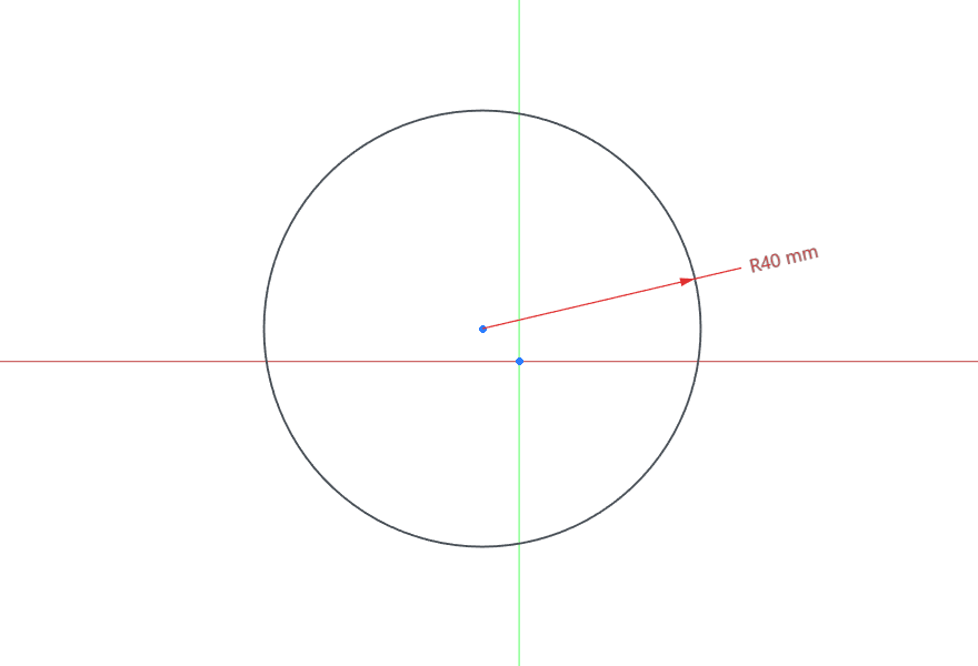 Radius constraint