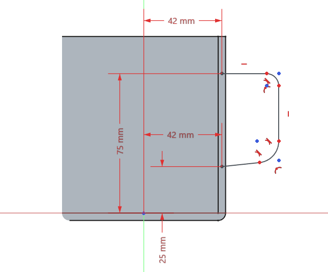 Creating fillet