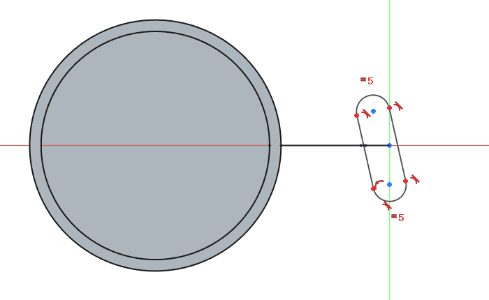 Drawing a slot