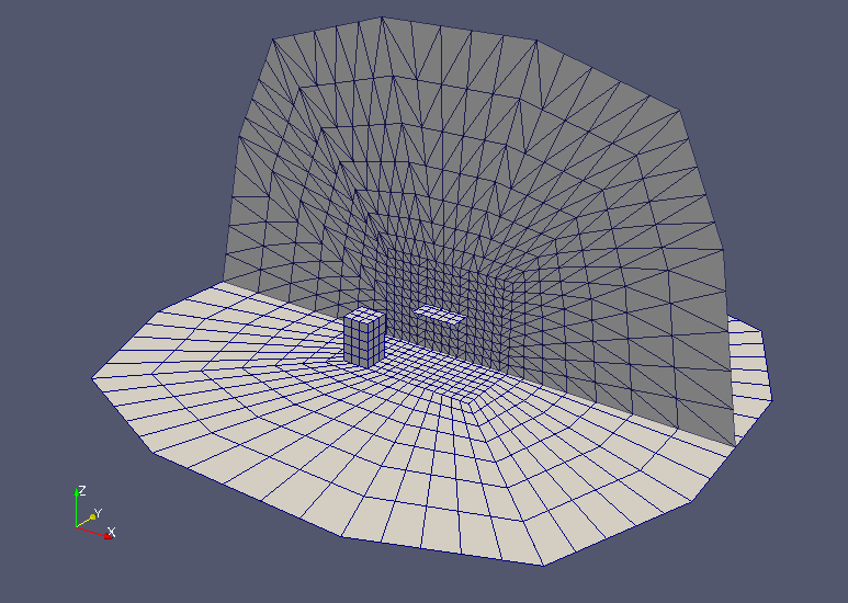 Meshes (cross-sectional surface)