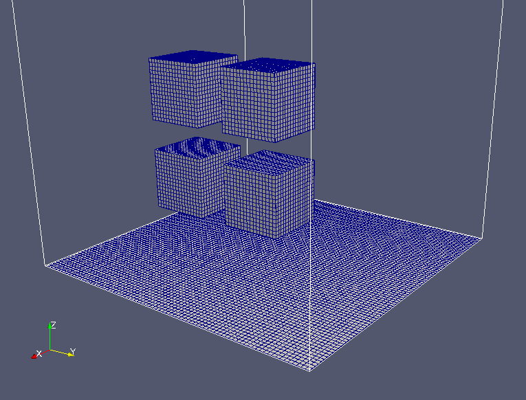 Meshes for the liquid film model