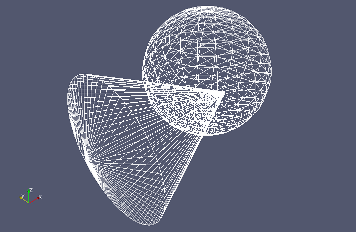 The original geometry (Wireframe)