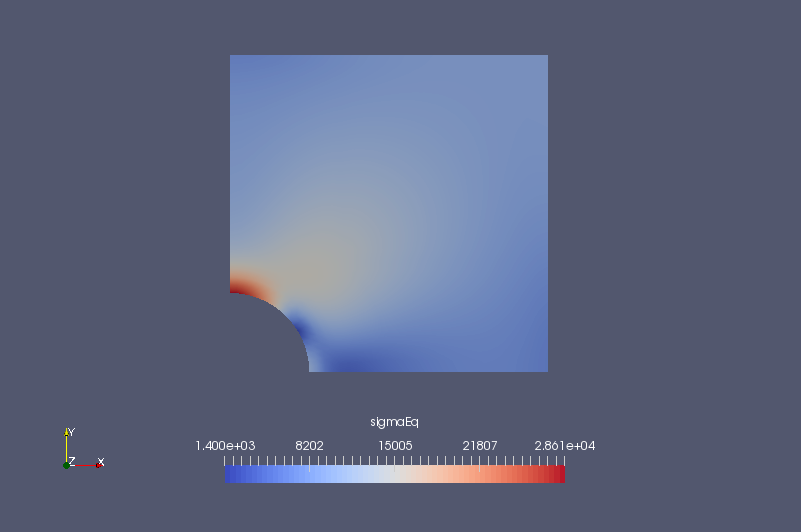 von Mises stress (sigmaEq)