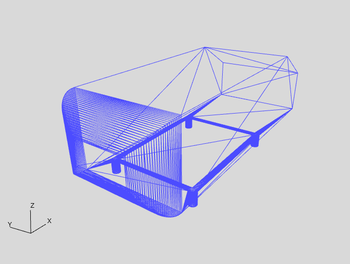 Wireframe mode