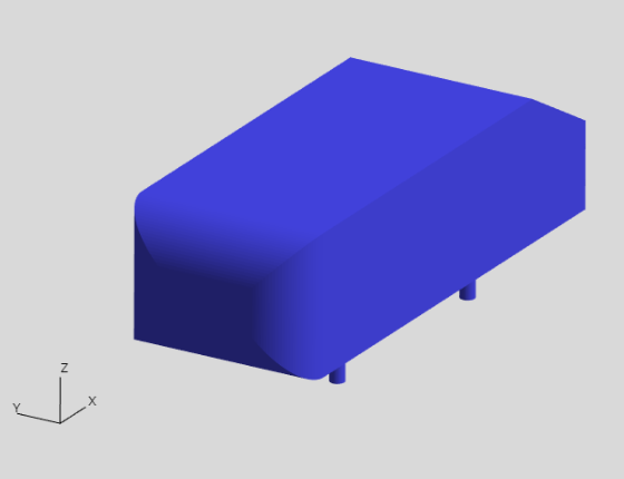 orthographic projection mode