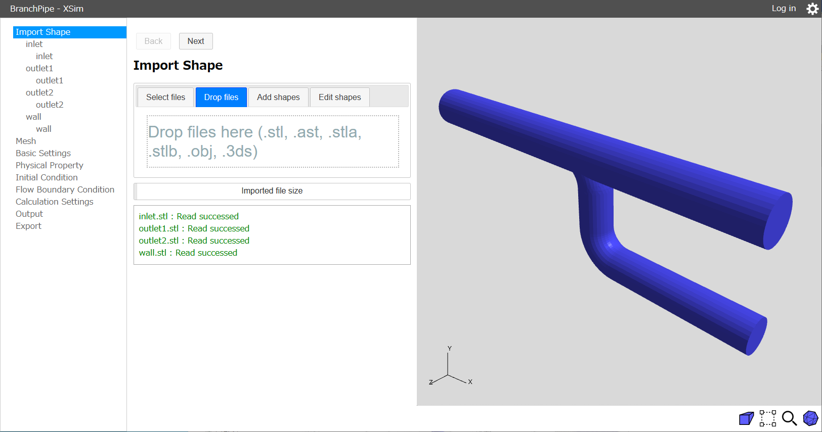 Importing shapes from a file