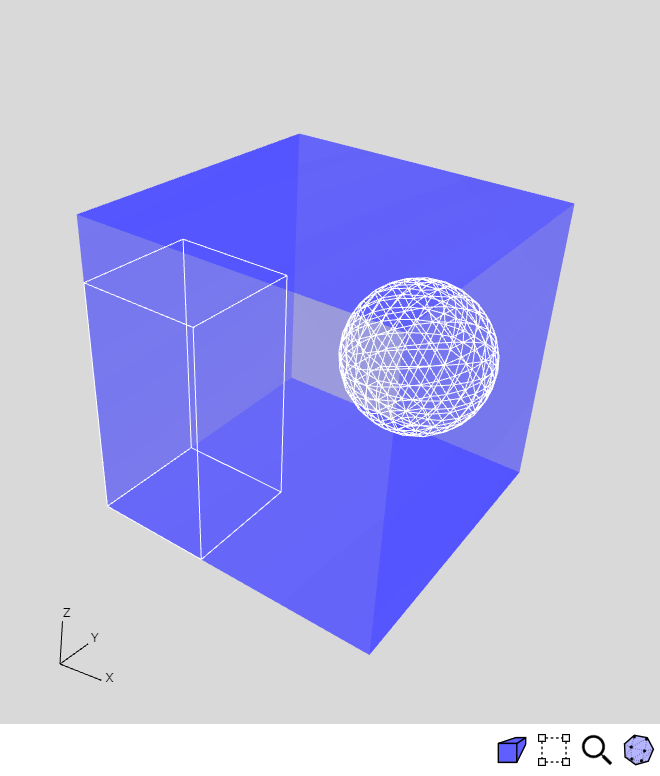 Initial range of fluid (3D)