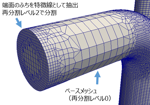 メッシュ作成結果